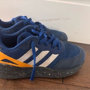 Adidas Kids Sneakers in Blue and Yellow